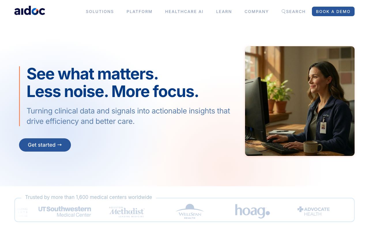 Aidoc screenshot