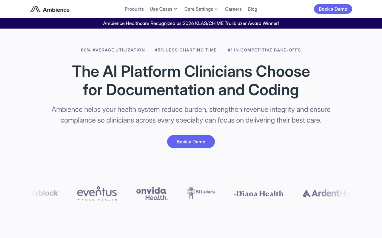Ambience Healthcare screenshot