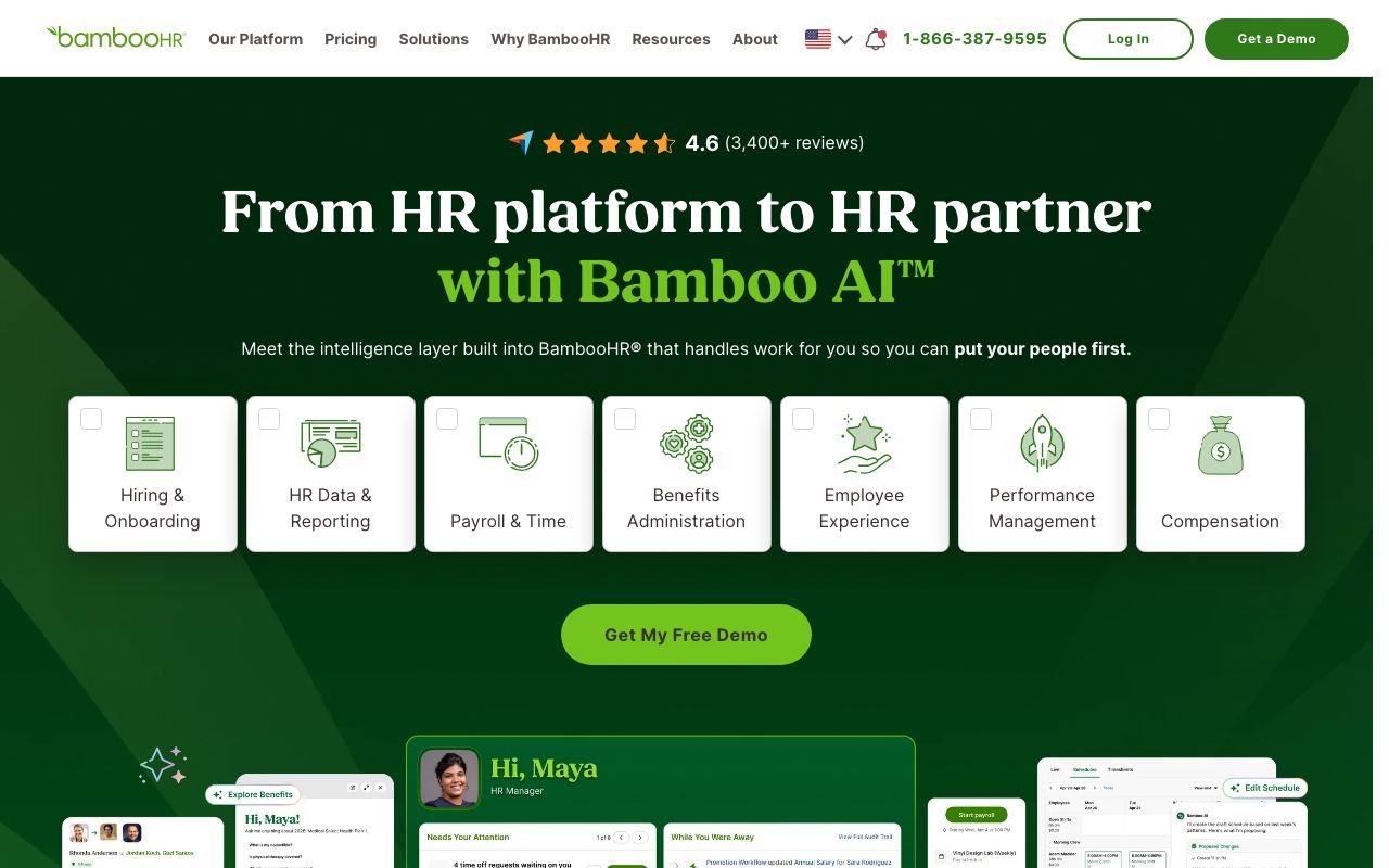 BambooHR screenshot
