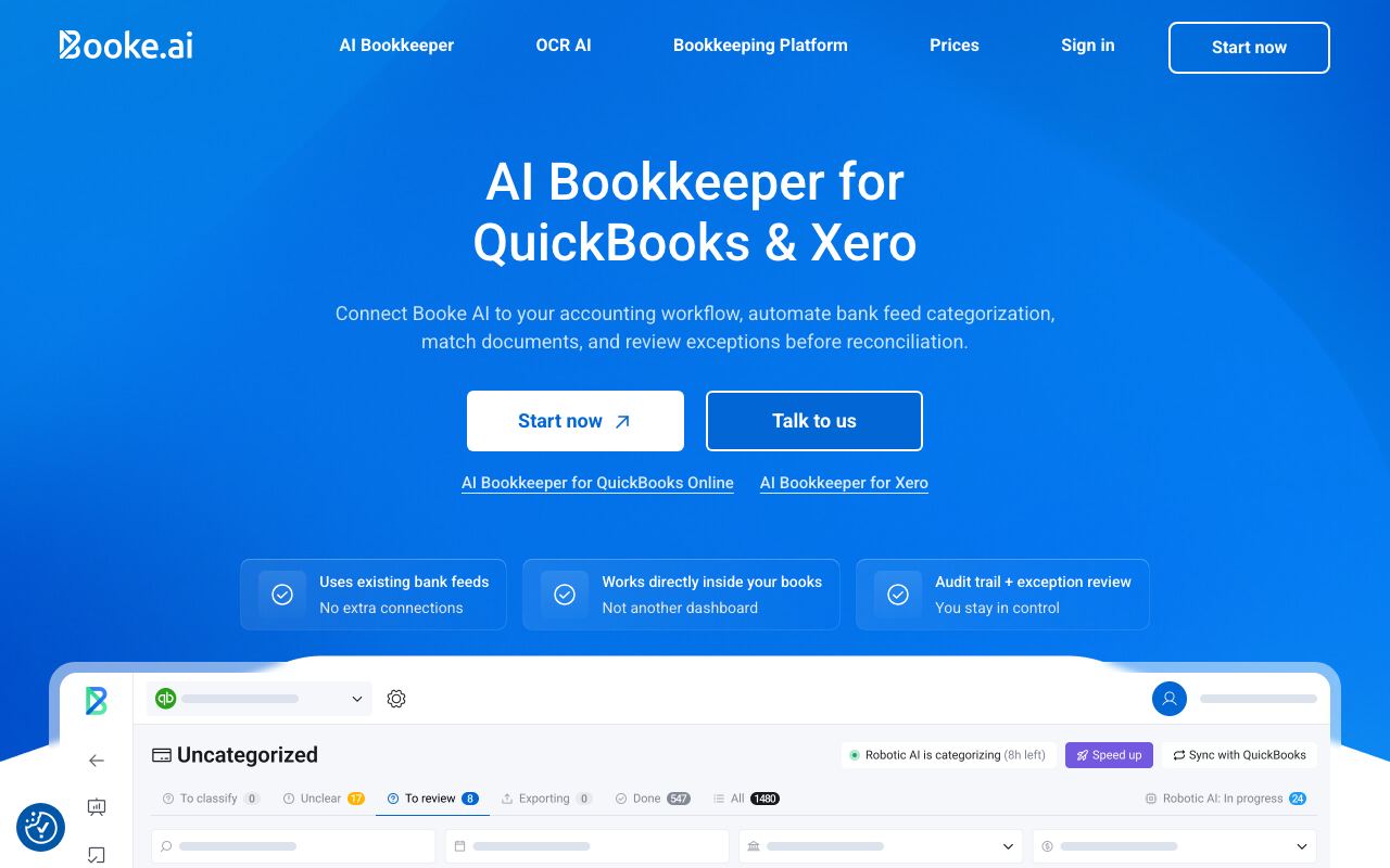Booke AI screenshot