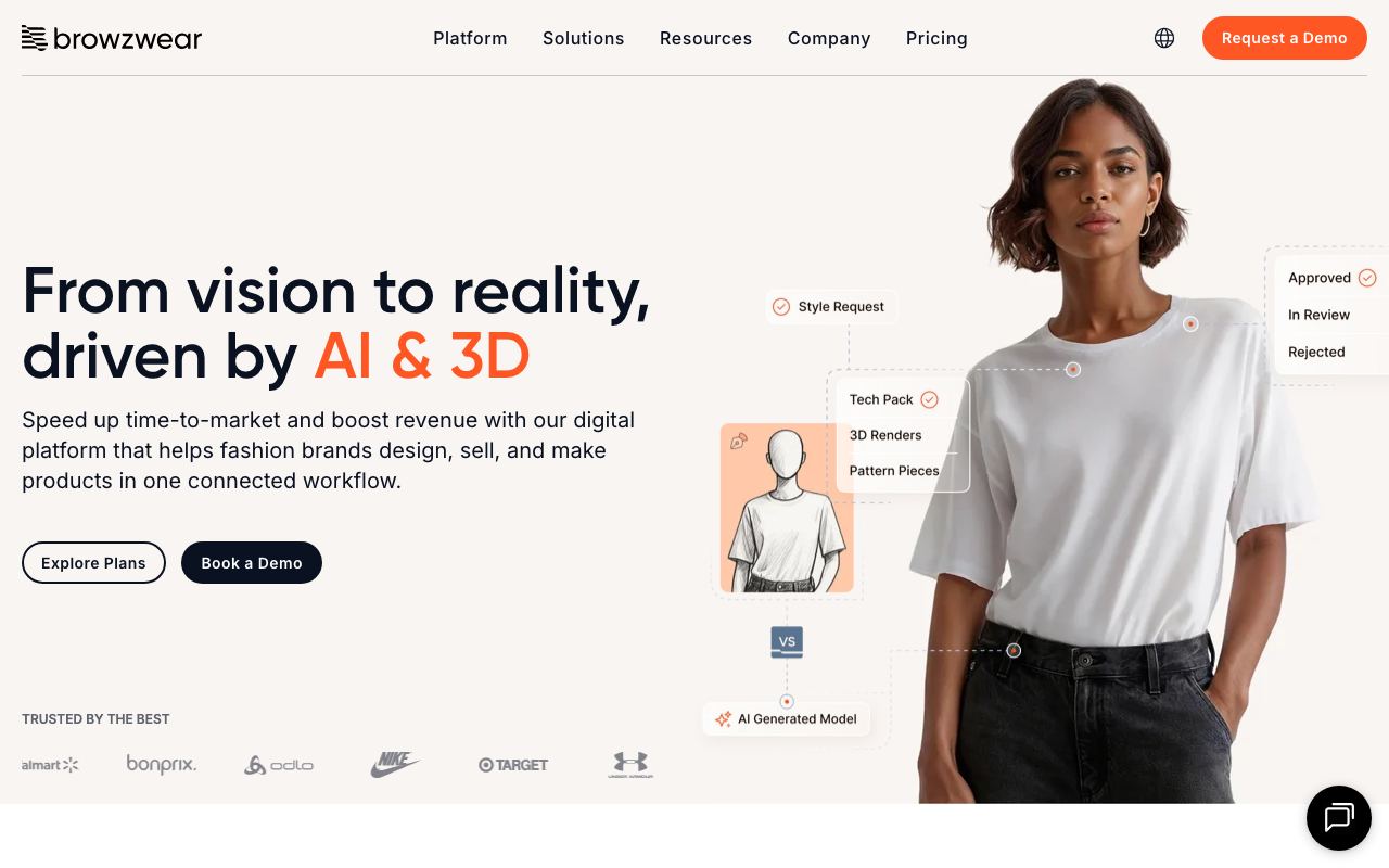 Browzwear screenshot