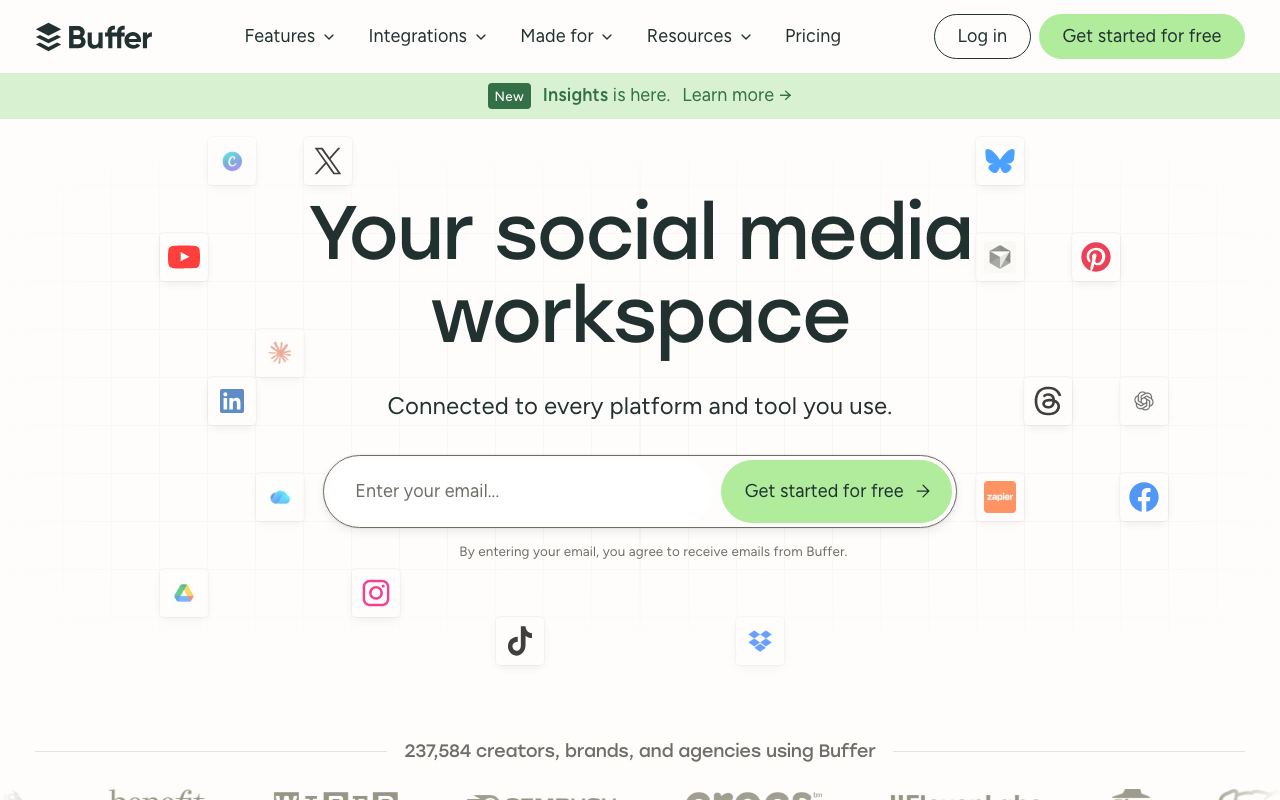 Buffer screenshot