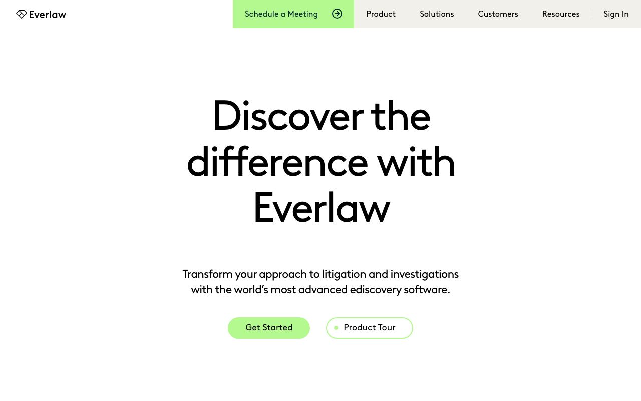 Everlaw screenshot
