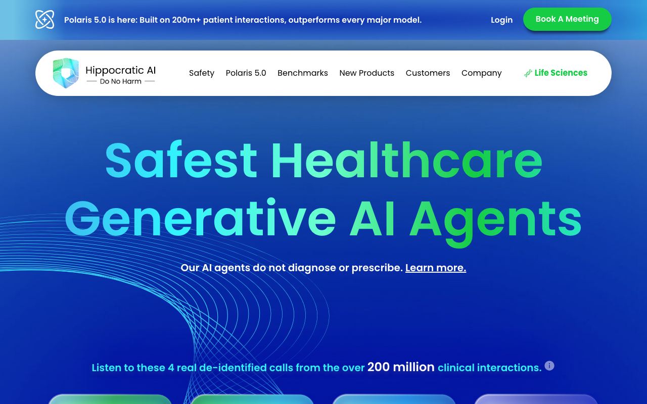 Hippocratic AI screenshot