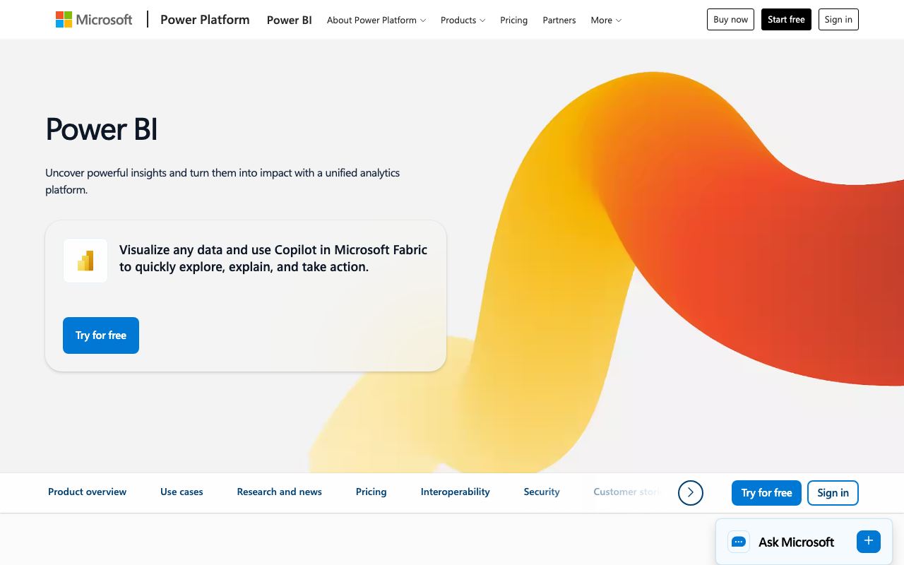 Power BI screenshot