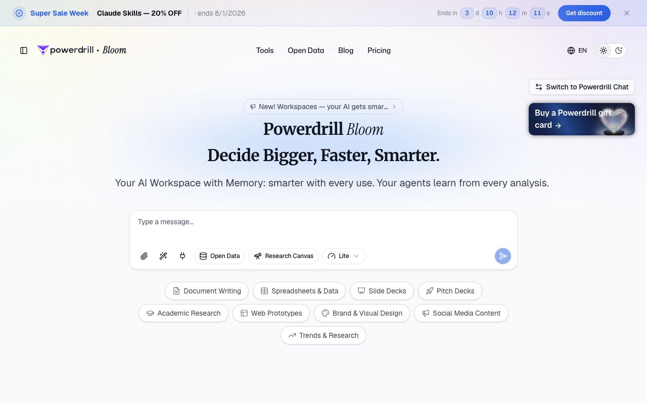 Powerdrill screenshot