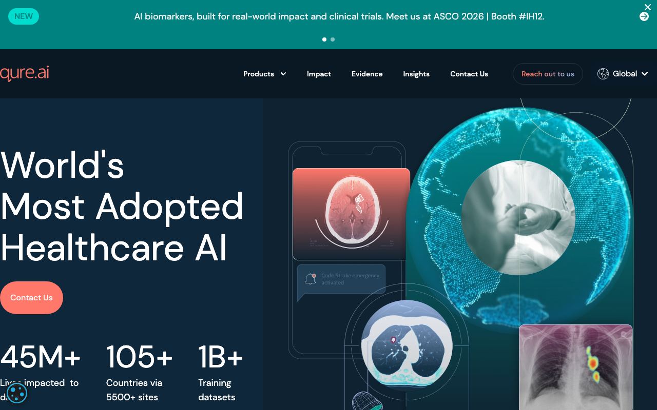 Qure.ai screenshot