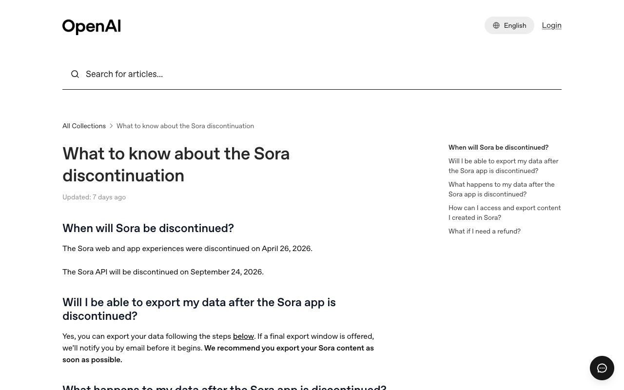 Sora screenshot