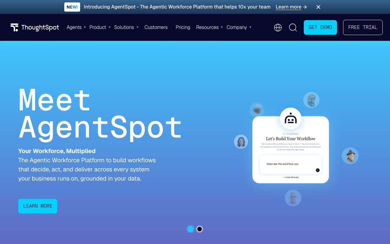 ThoughtSpot screenshot