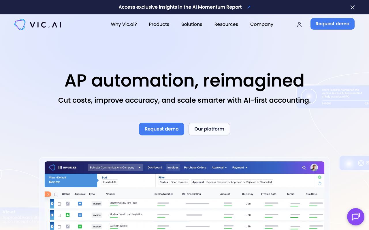 Vic.ai screenshot