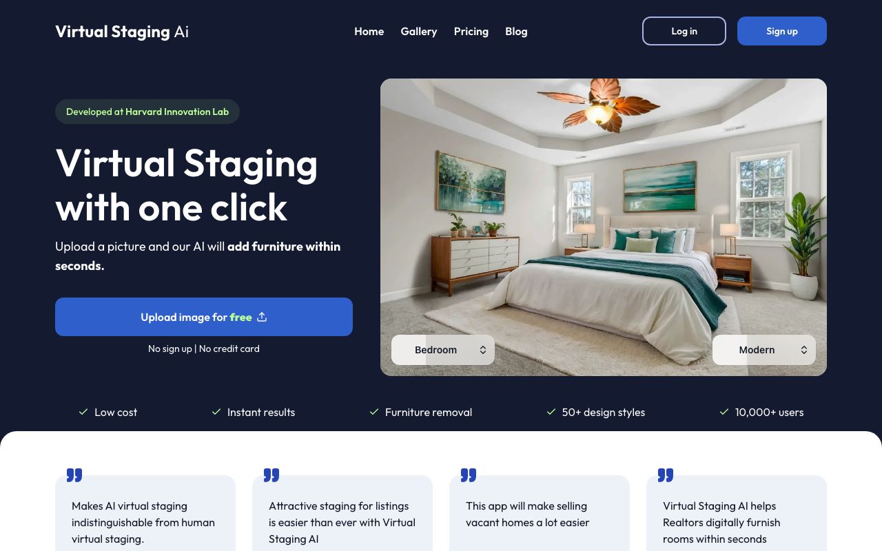 Virtual Staging AI screenshot