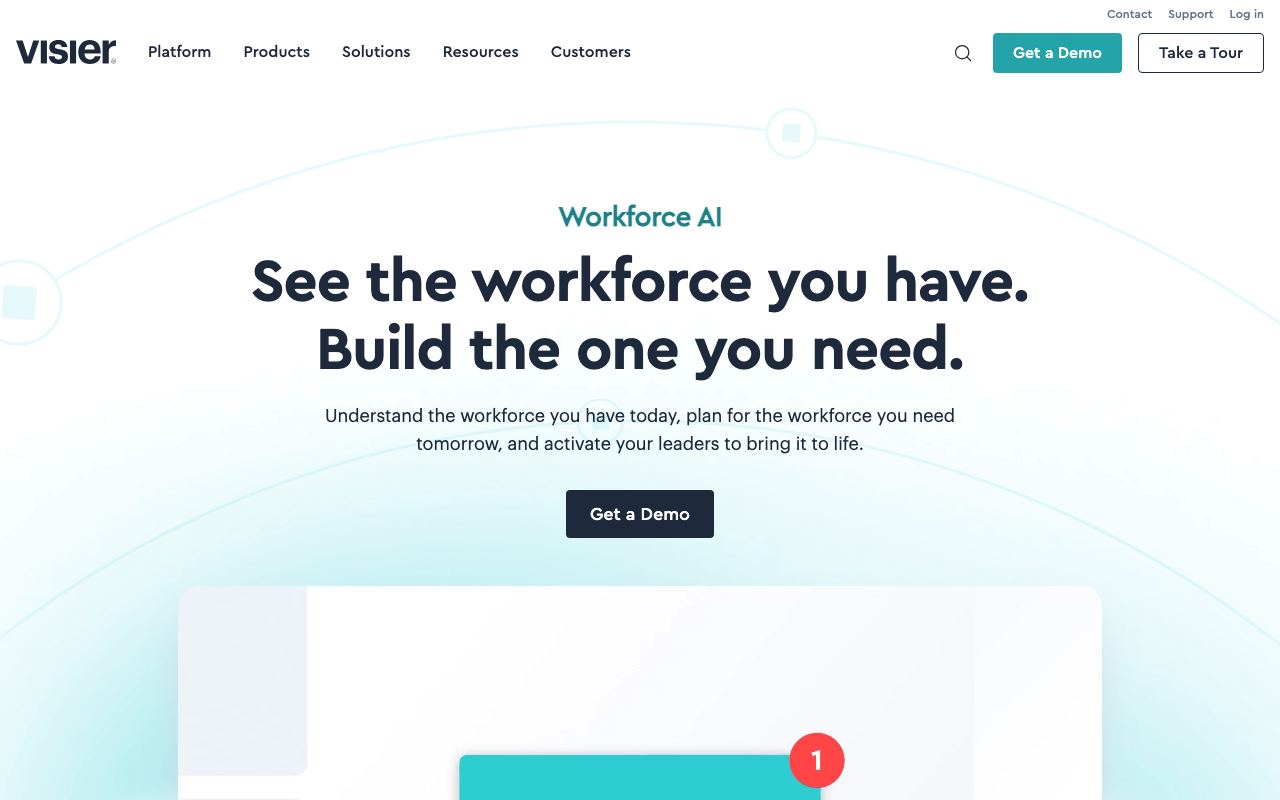 Visier screenshot